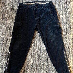 Poshmark Poshmark  100% 10 C1  Brunello Cucinelli Corduroy Cargo Pants Navy Blu